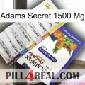 Adams Secret 1500 Mg 11